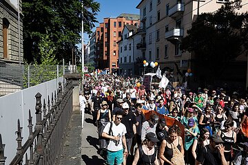 1. Mai-Demo in Zürich