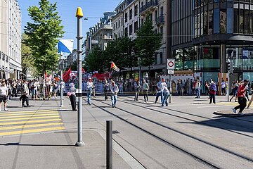 1. Mai-Demo in Zürich