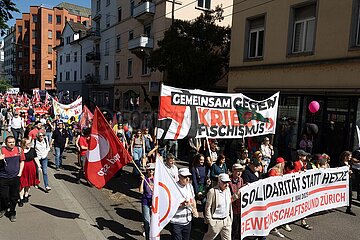 1. Mai-Demo in Zürich