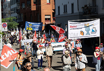 1. Mai-Demo in Zürich