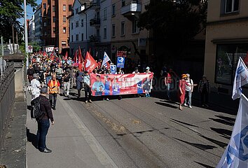 1. Mai-Demo in Zürich