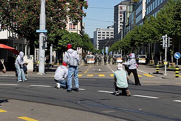 1. Mai-Demo in Zürich