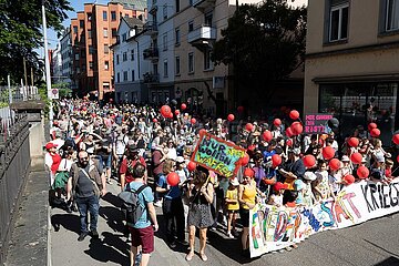 1. Mai-Demo in Zürich
