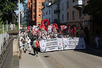 1. Mai-Demo in Zürich