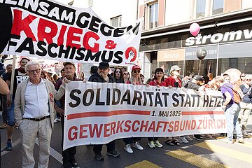 1. Mai-Demo in Zürich