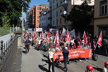1. Mai-Demo in Zürich