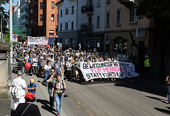 1. Mai-Demo in Zürich