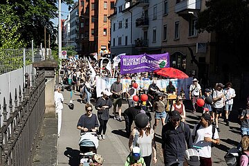 1. Mai-Demo in Zürich