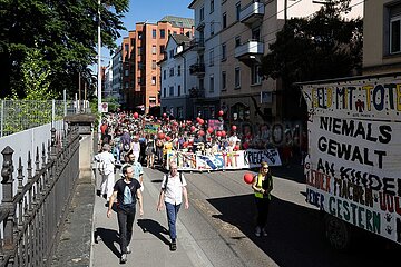 1. Mai-Demo in Zürich