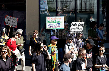 1. Mai-Demo in Zürich