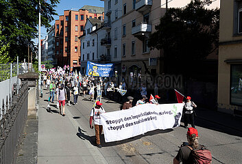 1. Mai-Demo in Zürich