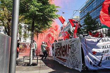 1. Mai-Demo in Zürich