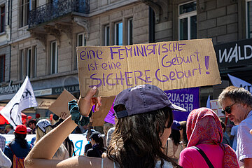 1. Mai-Demo in Zürich
