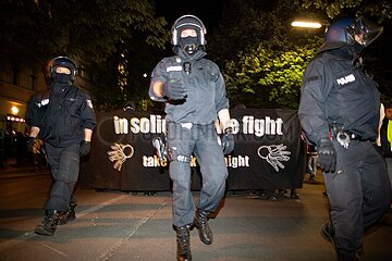 Feministische Take Back The Night Demo in Berlin