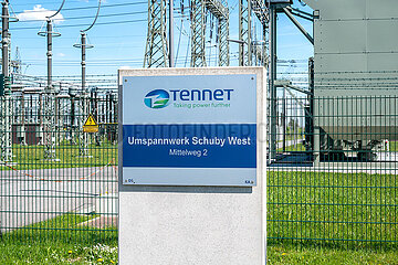 TenneT Umspannwerk Schuby West