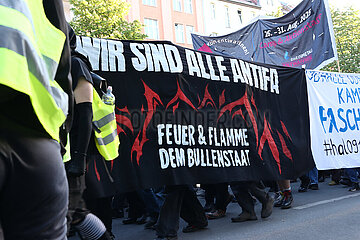 Revolutionäre 1. Mai Demonstration in Berlin