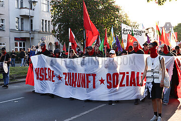Revolutionäre 1. Mai Demonstration in Berlin
