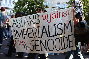 Revolutionäre 1. Mai Demonstration in Berlin