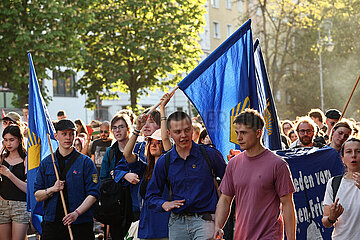Revolutionäre 1. Mai Demonstration in Berlin