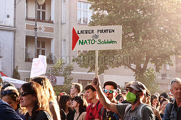 Revolutionäre 1. Mai Demonstration in Berlin