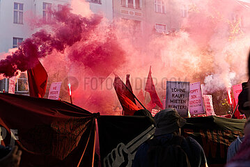Revolutionäre 1. Mai Demonstration in Berlin
