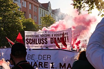 Revolutionäre 1. Mai Demonstration in Berlin
