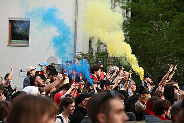 Revolutionäre 1. Mai Demonstration in Berlin