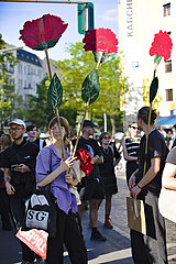 Revolutionäre 1. Mai Demonstration in Berlin