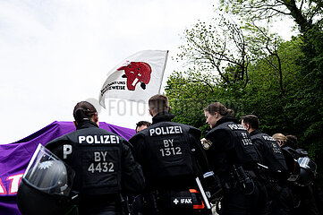 Pro-Choice Demo gegen den Marsch fürs Leben in München