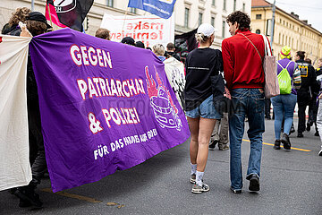 Pro-Choice Demo gegen den Marsch fürs Leben in München