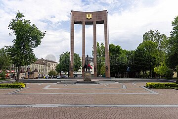 Lviv Anfang Mai 2025
