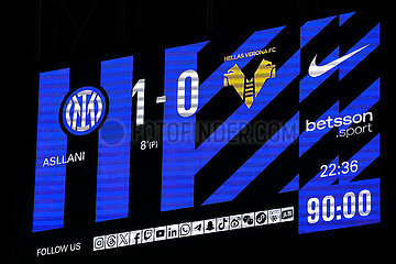 Serie A: FC Inter vs Hellas Verona