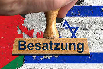 Symbolischer Stempel Besatzung