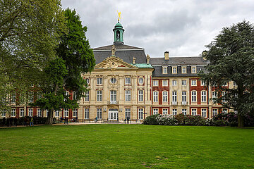 Universitaet Muenster  Schloss Muenster  Nordrhein-Westfalen  Deutschland