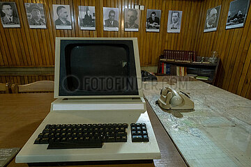 Albanien  Tirana - BUNK ART 2  frueher Atombunker des Innenministeriums der Sozialistischen Volksrepublik Albanien  nun Museum fuer die Geschichte der kommunistischen Diktatur