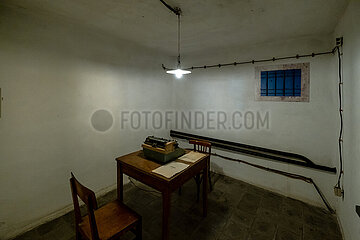 Albanien  Tirana - BUNK ART 2  frueher Atombunker des Innenministeriums der Sozialistischen Volksrepublik Albanien  nun Museum fuer die Geschichte der kommunistischen Diktatur